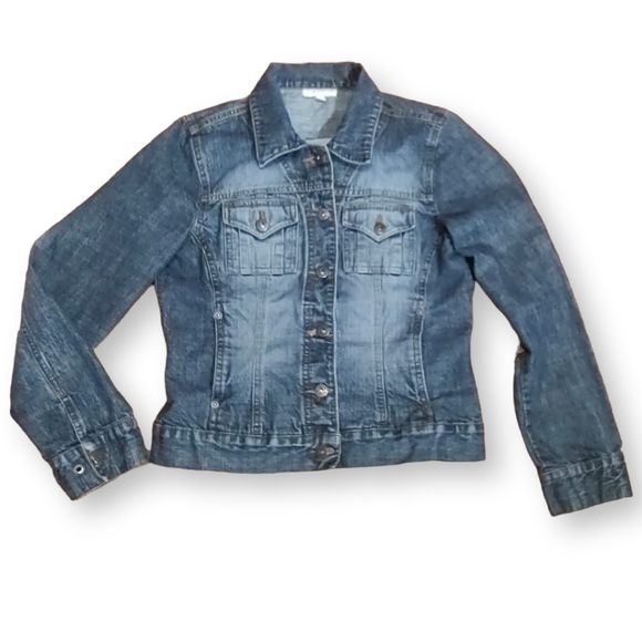 Jacob Jackets & Blazers - Jacob Connexion Fit & Faded Denim Jacket In A Vintage Wash US M